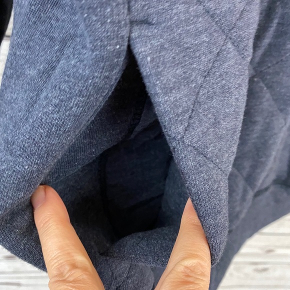 Abercrombie Hoodie Sweatshirt Navy Blue - Picture 3 of 8